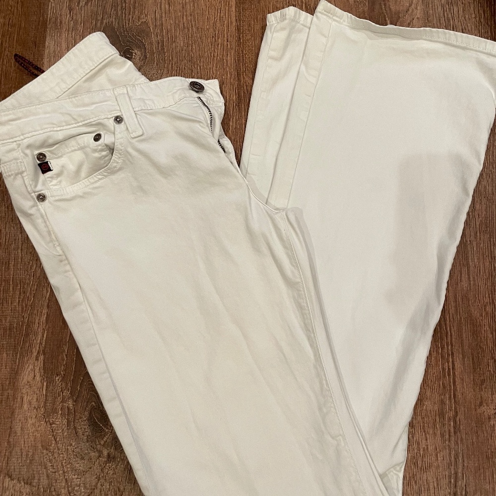 Adriano Goldschmied white jeans 30R